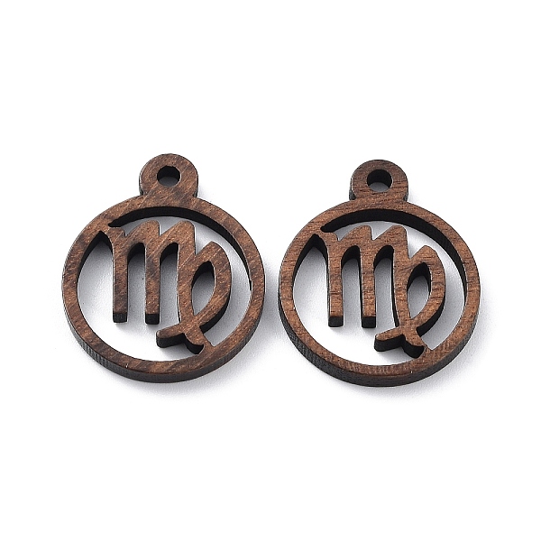 PandaHall Walnut Wood Laser Cut Pendants, Hollow Constellation Charms, Undyed, Virgo, 24x20x2.5mm, Hole: 2.4mm Wood Virgo Brown
PandaHall Walnut Wood Laser Cut Pendants, Hollow Constellation Charms, Undyed, Virgo, 24x20x2.5mm, Hole: 2.4mm Wood Virgo Brown