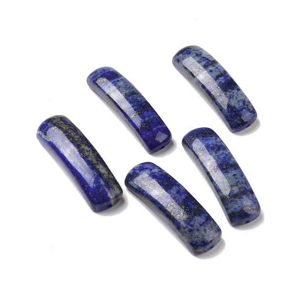 PandaHall Natural Lapis Lazuli Connector Charms, Curved Tube, Arch, 36~37x10.5~11x5.5~6mm, Hole: 1.2mm Lapis Lazuli Arch
PandaHall Natural Lapis Lazuli Connector Charms, Curved Tube, Arch, 36~37x10.5~11x5.5~6mm, Hole: 1.2mm Lapis Lazuli Arch