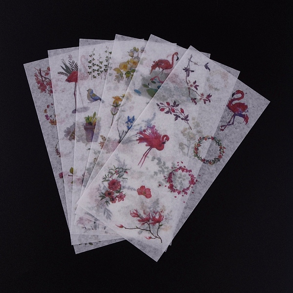 PandaHall Natural Theme Stickers, Plant Decorative Stickers, for Diary, Album, Notebook, DIY Arts and Crafts, Floral Pattern, 16.1x8x0.01cm..., Multicolor
PandaHall Natural Theme Stickers, Plant Decorative Stickers, for Diary, Album, Notebook, DIY Arts and Crafts, Floral Pattern, 16.1x8x0.01cm..., Multicolor