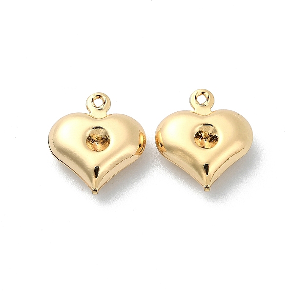 PandaHall Brass Pendant, Heart, Real 18K Gold Plated, 14x12x5mm, Hole: 1mm Brass Heart
PandaHall Brass Pendant, Heart, Real 18K Gold Plated, 14x12x5mm, Hole: 1mm Brass Heart