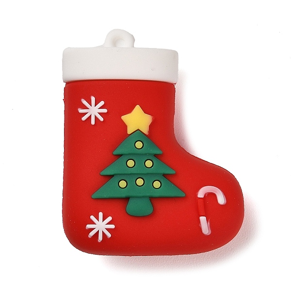 PandaHall Christmas PVC Plastic Pendants, Christmas Socking, 44x35x19mm, Hole: 2mm PVC Christmas Socking
PandaHall Christmas PVC Plastic Pendants, Christmas Socking, 44x35x19mm, Hole: 2mm PVC Christmas Socking