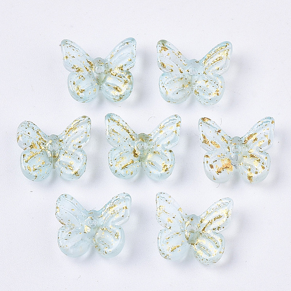 PandaHall Transparent Spray Painted Glass Charms, with Golden Foil, Butterfly, Light Blue, 10x11x3mm, Hole: 1.2mm Glass Butterfly Blue
PandaHall Transparent Spray Painted Glass Charms, with Golden Foil, Butterfly, Light Blue, 10x11x3mm, Hole: 1.2mm Glass Butterfly Blue