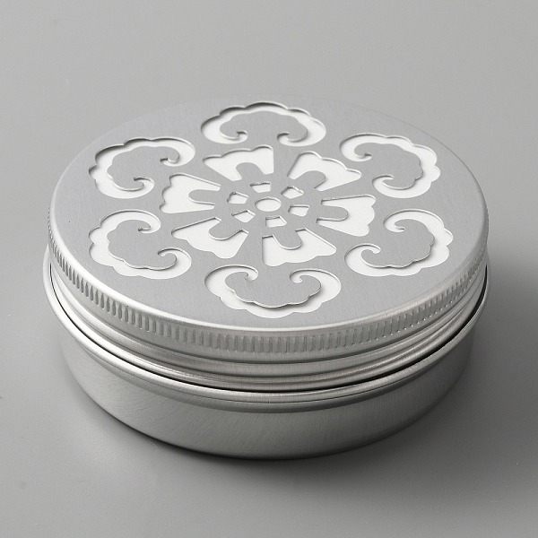 PandaHall Aluminium Shallow Round Candle Tins, with Hollow Lids, Empty Tin Storage Containers, Auspicious Cloud Pattern, 7.05x2.65cm, Inner..., Silver
PandaHall Aluminium Shallow Round Candle Tins, with Hollow Lids, Empty Tin Storage Containers, Auspicious Cloud Pattern, 7.05x2.65cm, Inner..., Silver