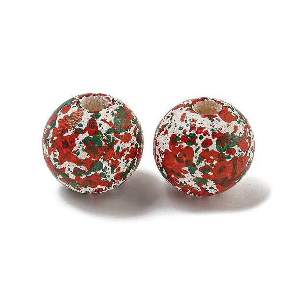 PandaHall Spray Paint Schima Wood Bead, Round, Christmas Theme, FireBrick, 16x15mm, Hole: 4.2mm Wood Round Red
PandaHall Spray Paint Schima Wood Bead, Round, Christmas Theme, FireBrick, 16x15mm, Hole: 4.2mm Wood Round Red