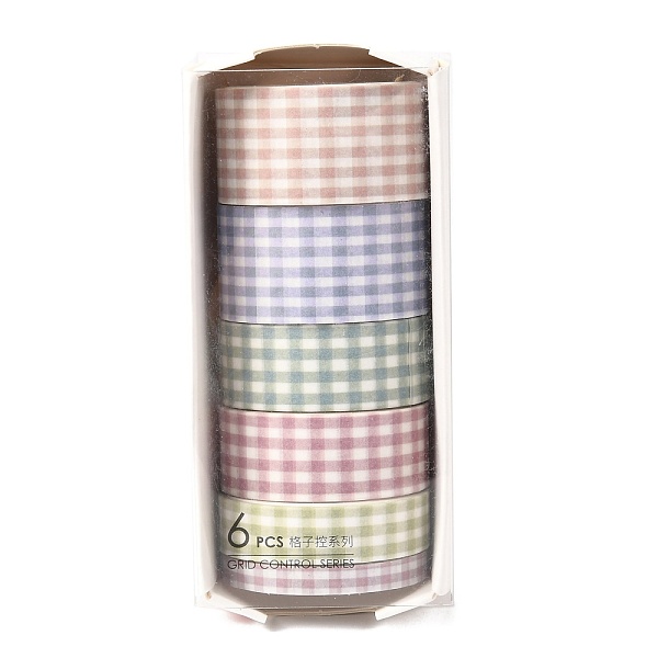 PandaHall DIY Scrapbook Decorative Paper Tapes, Adhesive Tapes, Tartan Pattern Design Gift Wrapping Tape, for DIY Scrapbooking Supplie Gift..., Multicolor
PandaHall DIY Scrapbook Decorative Paper Tapes, Adhesive Tapes, Tartan Pattern Design Gift Wrapping Tape, for DIY Scrapbooking Supplie Gift..., Multicolor