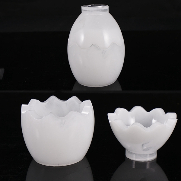 PandaHall Silicone Storage Box Molds, Resin Casting Molds, For UV Resin, Epoxy Resin Jewelry Making, Egg, White, 67x41mm, 67x56mm, 2pcs/set...
PandaHall Silicone Storage Box Molds, Resin Casting Molds, For UV Resin, Epoxy Resin Jewelry Making, Egg, White, 67x41mm, 67x56mm, 2pcs/set...