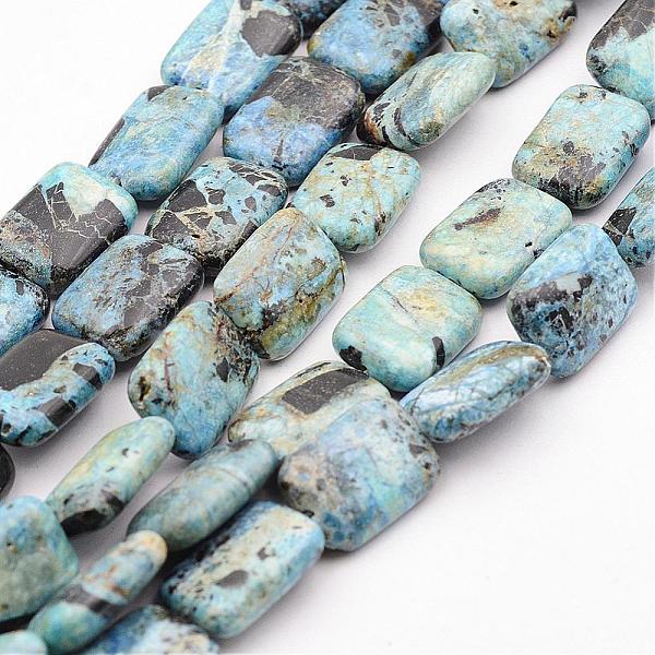 PandaHall Natural Variscite Bead Strands, Rectangle, 18x13x5mm, Hole: 1mm, about 22pcs/strand, 15.7 inch Variscite Rectangle
PandaHall Natural Variscite Bead Strands, Rectangle, 18x13x5mm, Hole: 1mm, about 22pcs/strand, 15.7 inch Variscite Rectangle