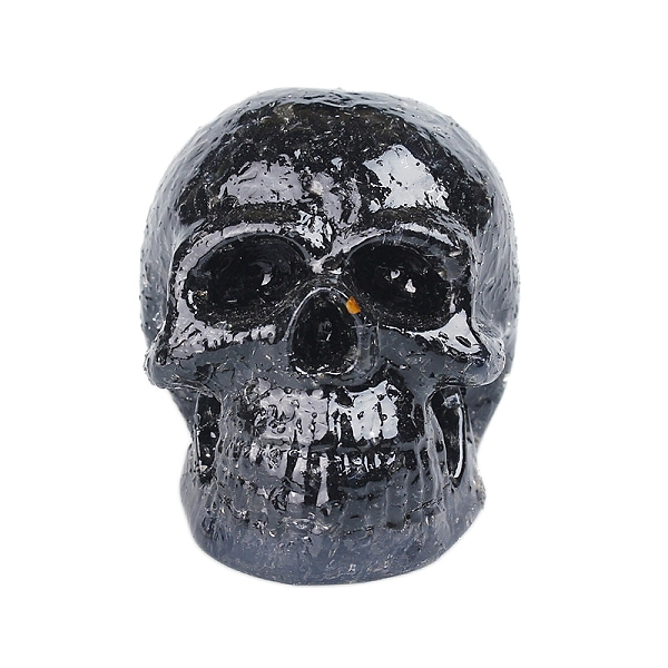 PandaHall Resin Skull Display Decoration, with Natural Obsidian Chips inside Statues for Home Office Decorations, 73x100x75mm Obsidian Skull
PandaHall Resin Skull Display Decoration, with Natural Obsidian Chips inside Statues for Home Office Decorations, 73x100x75mm Obsidian Skull