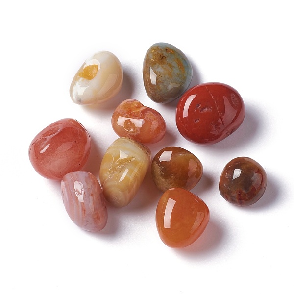 PandaHall Natural South Red Agate Beads, Tumbled Stone, Healing Stones for 7 Chakras Balancing, Crystal Therapy, Vase Filler Gems, No...
PandaHall Natural South Red Agate Beads, Tumbled Stone, Healing Stones for 7 Chakras Balancing, Crystal Therapy, Vase Filler Gems, No...