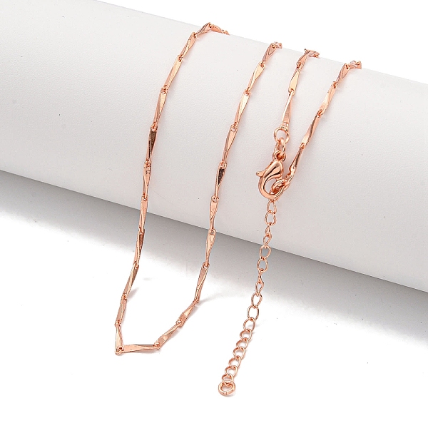 PandaHall Triangle Brass Link Chain Necklaces for Women, Rose Gold, 17.80 inch(452mm) Brass Triangle
PandaHall Triangle Brass Link Chain Necklaces for Women, Rose Gold, 17.80 inch(452mm) Brass Triangle