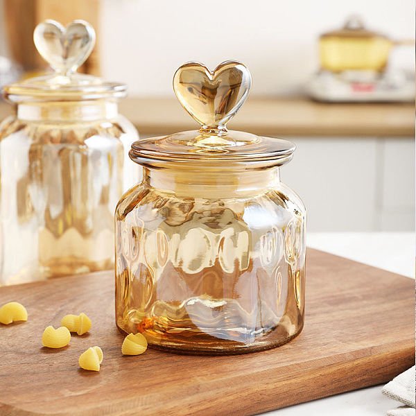 PandaHall Column with Heart Glass Bottle for Bead Containers, with Cover, Wishing Bottle, Sandy Brown, 11x15cm, Capacity: 650ml(21.98fl. oz)...
PandaHall Column with Heart Glass Bottle for Bead Containers, with Cover, Wishing Bottle, Sandy Brown, 11x15cm, Capacity: 650ml(21.98fl. oz)...