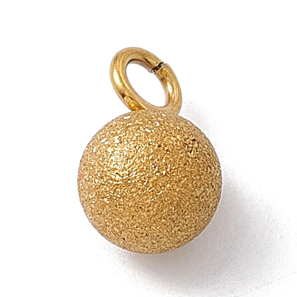 PandaHall 304 Stainless Steel Pendants, Textured, Round Charm, Golden, 8x5mm, Hole: 1.8mm 304 Stainless Steel Round
PandaHall 304 Stainless Steel Pendants, Textured, Round Charm, Golden, 8x5mm, Hole: 1.8mm 304 Stainless Steel Round