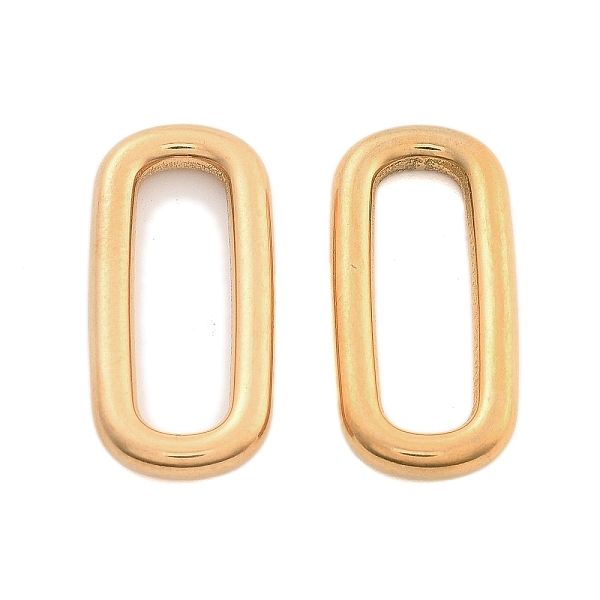 PandaHall Vacuum Plating 304 Stainless Steel Linking Rings, Oval, Golden, 26x12.5x3mm, Inner Diameter: 19.8x6.4mm 303 Stainless Steel Oval
PandaHall Vacuum Plating 304 Stainless Steel Linking Rings, Oval, Golden, 26x12.5x3mm, Inner Diameter: 19.8x6.4mm 303 Stainless Steel Oval