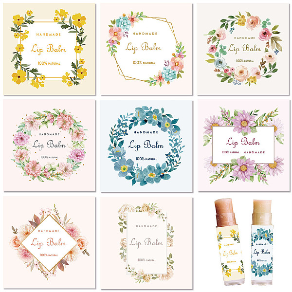 PandaHall CRASPIRE 80Pcs 8 Styles Lip Balm Sticker Flower Wreath Plants Self-Adhesive Homemade Lip Balm Labels Floral Patter Square DIY...
PandaHall CRASPIRE 80Pcs 8 Styles Lip Balm Sticker Flower Wreath Plants Self-Adhesive Homemade Lip Balm Labels Floral Patter Square DIY...