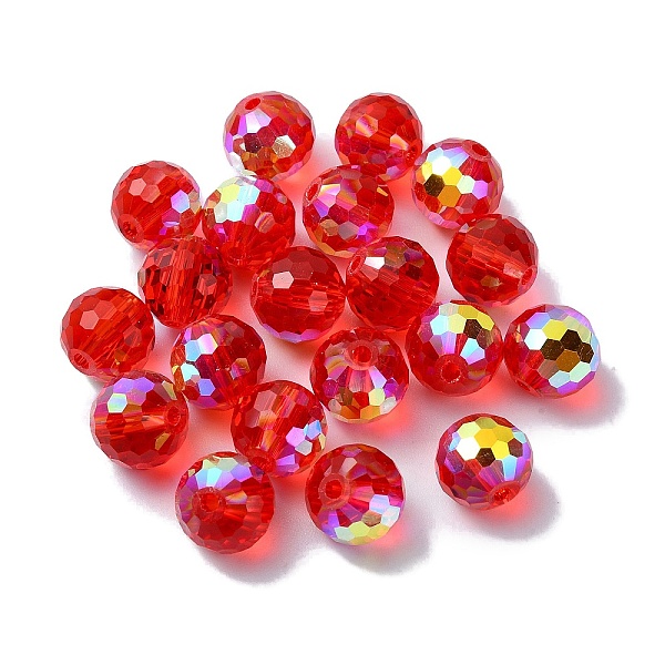 PandaHall AB Color Plated Glass Beads, Faceted Round, Red, 10x9mm, Hole: 1.5mm Glass Round Red
PandaHall AB Color Plated Glass Beads, Faceted Round, Red, 10x9mm, Hole: 1.5mm Glass Round Red