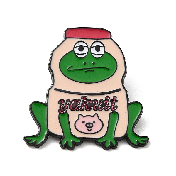 PandaHall Frog Enamel Pin, Black Alloy Brooch for Backpack Clothes, Drink, 37.5x36.5x1mm Alloy+Enamel Drink Brown
PandaHall Frog Enamel Pin, Black Alloy Brooch for Backpack Clothes, Drink, 37.5x36.5x1mm Alloy+Enamel Drink Brown