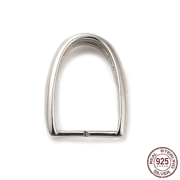 PandaHall Rhodium Plated 925 Sterling Silver Ice Pick Pinch Bails, Real Platinum Plated, 12x8.5x3.5mm, Pin: 0.8mm Sterling Silver
PandaHall Rhodium Plated 925 Sterling Silver Ice Pick Pinch Bails, Real Platinum Plated, 12x8.5x3.5mm, Pin: 0.8mm Sterling Silver