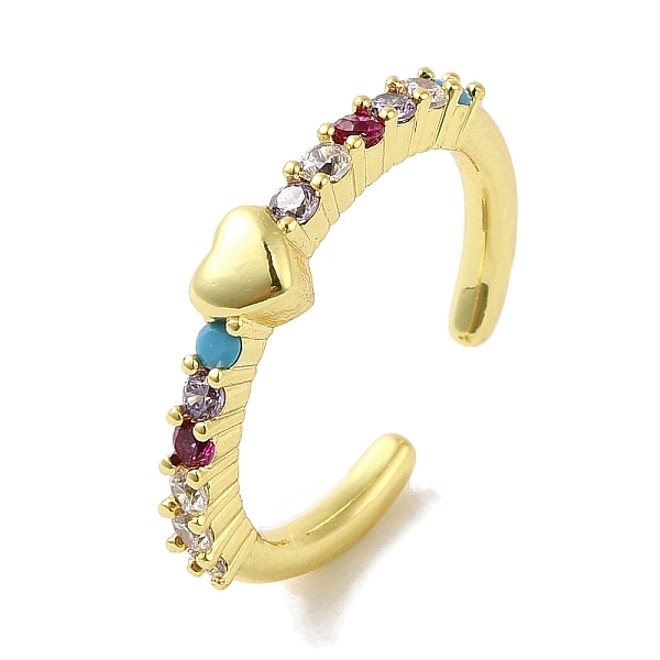 PandaHall Rack Plating Brass Micro Pave Cubic Zirconia Cuff Rings, Long-Lasting Plated, Lead Free & Cadmium Free, Mixed Color, Adjustable..., Multicolor
PandaHall Rack Plating Brass Micro Pave Cubic Zirconia Cuff Rings, Long-Lasting Plated, Lead Free & Cadmium Free, Mixed Color, Adjustable..., Multicolor