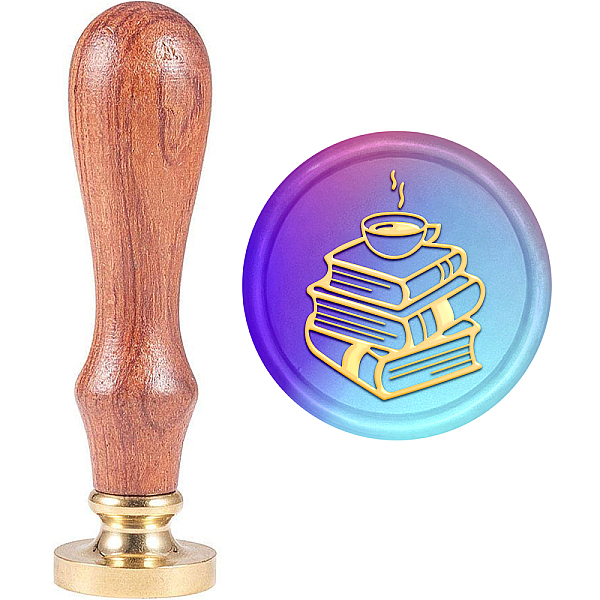 PandaHall MAYJOYDIY 30mm Book Wax Seal Stamp Vintage Sealing Wax Stamps Coffee&Book Pattern Removable Brass Stamp Head Wood Handle for...
PandaHall MAYJOYDIY 30mm Book Wax Seal Stamp Vintage Sealing Wax Stamps Coffee&Book Pattern Removable Brass Stamp Head Wood Handle for...