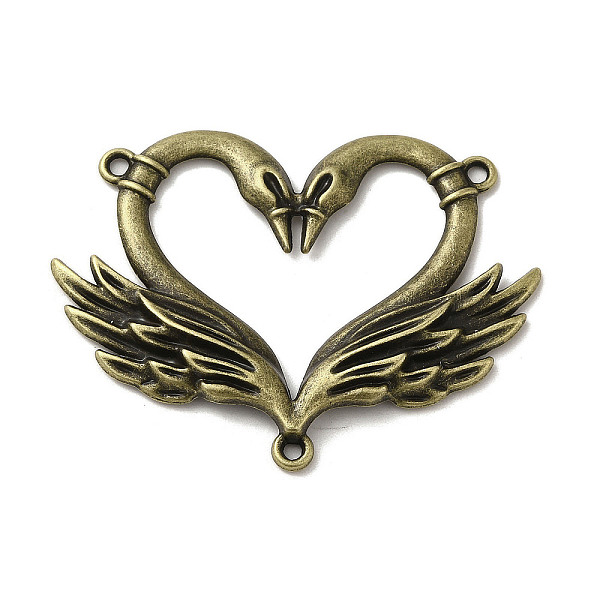 PandaHall Tibetan Style Chandelier Component Links, Cadmium Free & Lead Free, Swan, Heart Shape, Antique Bronze, 39x52.5x3.5mm, Hole: 2mm...
PandaHall Tibetan Style Chandelier Component Links, Cadmium Free & Lead Free, Swan, Heart Shape, Antique Bronze, 39x52.5x3.5mm, Hole: 2mm...