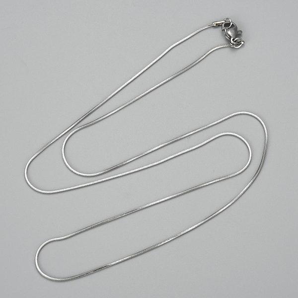 PandaHall 304 Stainless Steel Square Snake Chain Necklaces, with 201 Stainless Steel Ring, with Lobster Claw Clasps, Stainless Steel Color...
PandaHall 304 Stainless Steel Square Snake Chain Necklaces, with 201 Stainless Steel Ring, with Lobster Claw Clasps, Stainless Steel Color...