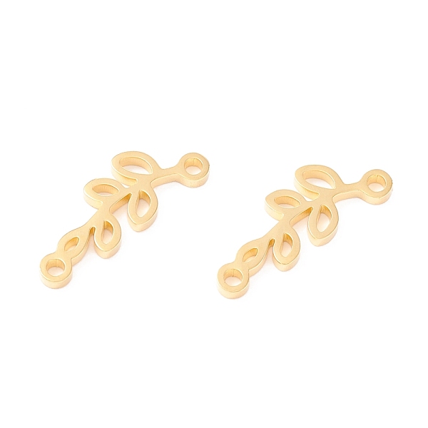 PandaHall 201 Stainless Steel Links, Manual Polishing, Leaf, Vacuum Plating, Real 18K Gold Plated, 20x8x1.5mm, Hole: 1.6mm 201 Stainless...
PandaHall 201 Stainless Steel Links, Manual Polishing, Leaf, Vacuum Plating, Real 18K Gold Plated, 20x8x1.5mm, Hole: 1.6mm 201 Stainless...