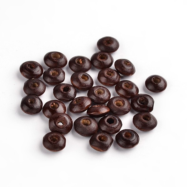 PandaHall Natural Wood Beads, Flat Round, Lead Free, Dyed, Brown, about 8mm in diameter, 4mm thick, hole: 2.5mm, about 11157pcs/1000g Wood...
PandaHall Natural Wood Beads, Flat Round, Lead Free, Dyed, Brown, about 8mm in diameter, 4mm thick, hole: 2.5mm, about 11157pcs/1000g Wood...