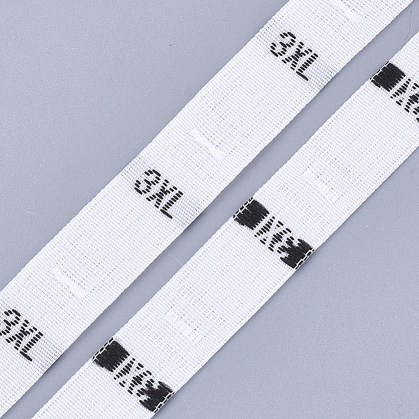 PandaHall Clothing Size Labels(3XL), Sewing Fabric Band, Garment Accessories, Size Tags, White, 12.5mm, about 10000pcs/bag Cloth White
PandaHall Clothing Size Labels(3XL), Sewing Fabric Band, Garment Accessories, Size Tags, White, 12.5mm, about 10000pcs/bag Cloth White