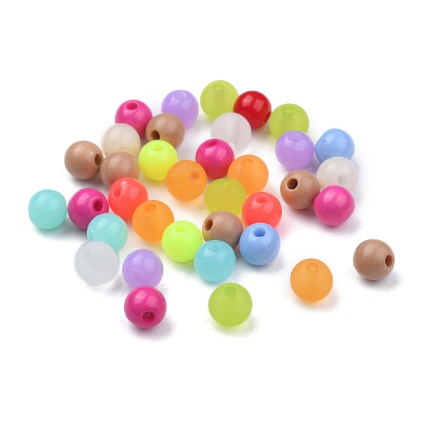 PandaHall Acrylic Beads, Round, Mixed Color, 6mm, Hole: 1.5~2mm Acrylic Round Multicolor
PandaHall Acrylic Beads, Round, Mixed Color, 6mm, Hole: 1.5~2mm Acrylic Round Multicolor