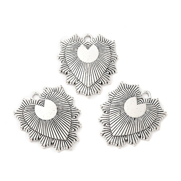 PandaHall Tibetan Style Alloy Pendants, Heart, Antique Silver, 24.5x22x2.5mm, Hole: 1.8mm, about 284pcs/1000g Alloy Heart
PandaHall Tibetan Style Alloy Pendants, Heart, Antique Silver, 24.5x22x2.5mm, Hole: 1.8mm, about 284pcs/1000g Alloy Heart