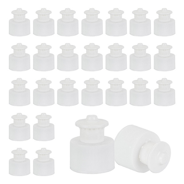 PandaHall Plastic PP Screw Hand Push Pull Cap, for Sports Drink Bottles, Detergent Bottles, White, 27x31mm, Inner Diameter: 24mm Plastic...
PandaHall Plastic PP Screw Hand Push Pull Cap, for Sports Drink Bottles, Detergent Bottles, White, 27x31mm, Inner Diameter: 24mm Plastic...