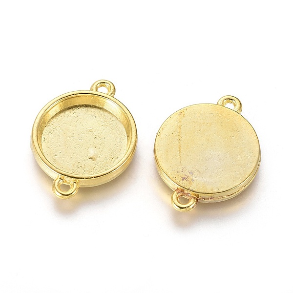 PandaHall Tibetan Style Alloy Cabochon Connector Settings, Lead Free and Cadmium Free, Flat Round, Golden, Tray: 15mm, 25x18x3mm, Hole: 2mm...
PandaHall Tibetan Style Alloy Cabochon Connector Settings, Lead Free and Cadmium Free, Flat Round, Golden, Tray: 15mm, 25x18x3mm, Hole: 2mm...