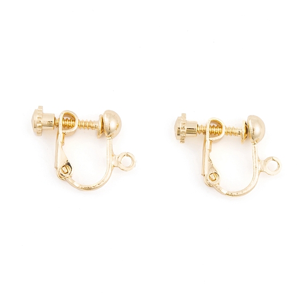 PandaHall Brass Earring Findings, Real 18K Gold Plated, 17x13.5x5mm, Hole: 1mm Brass
PandaHall Brass Earring Findings, Real 18K Gold Plated, 17x13.5x5mm, Hole: 1mm Brass