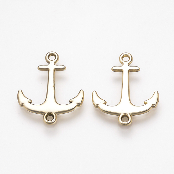PandaHall Alloy Links connectors, Anchor, Light Gold, 21x17x2mm, Hole: 1mm Alloy Anchor & Helm
PandaHall Alloy Links connectors, Anchor, Light Gold, 21x17x2mm, Hole: 1mm Alloy Anchor & Helm