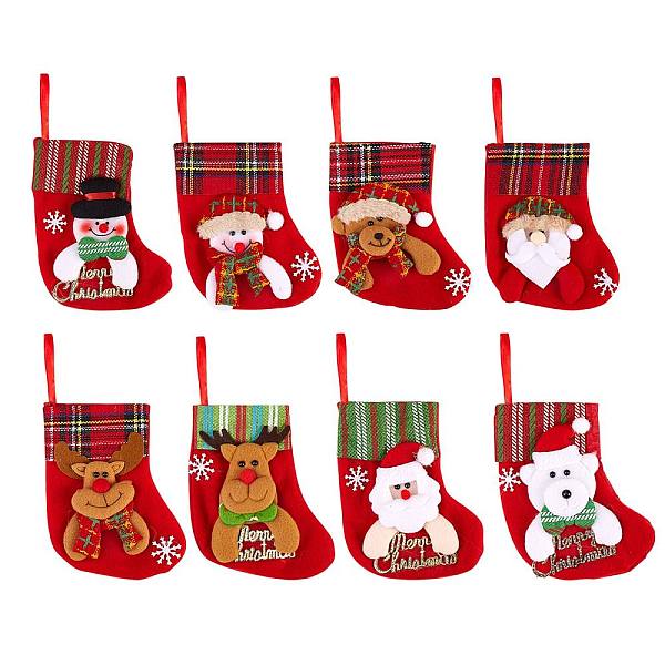 PandaHall 8Pcs Cloth Christmas Stockings Sets, Christmas Tree Small Pendant, for Family Holiday Season Decoration, Mixed Shapes, Mixed Color..., Multicolor
PandaHall 8Pcs Cloth Christmas Stockings Sets, Christmas Tree Small Pendant, for Family Holiday Season Decoration, Mixed Shapes, Mixed Color..., Multicolor