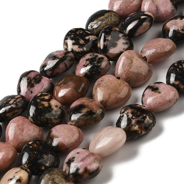 PandaHall Natural Rhodonite Beads Strands, Heart, 10x10.5~11x5mm, Hole: 1.2mm, about 40pcs/strand, 15.35''(39cm) Rhodonite Heart
PandaHall Natural Rhodonite Beads Strands, Heart, 10x10.5~11x5mm, Hole: 1.2mm, about 40pcs/strand, 15.35''(39cm) Rhodonite Heart