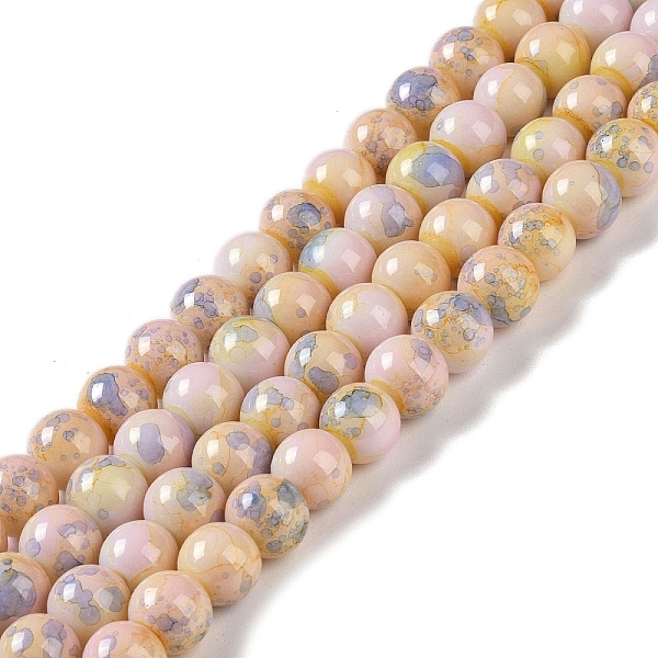 PandaHall Baking Paint Glass Bead Strands, Round, Moccasin, 8mm, Hole: 1mm, about 104~105pcs/strand, 30.71~31.10''(78~79cm) Glass Round..., Orange
PandaHall Baking Paint Glass Bead Strands, Round, Moccasin, 8mm, Hole: 1mm, about 104~105pcs/strand, 30.71~31.10''(78~79cm) Glass Round..., Orange