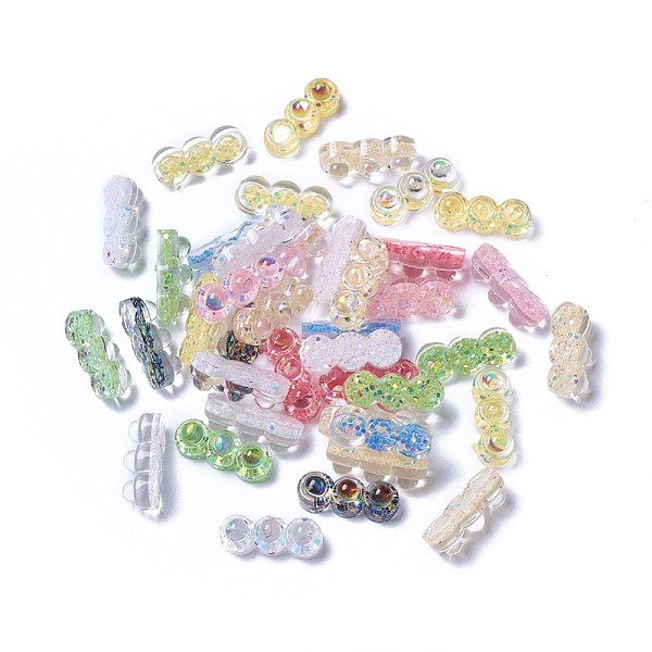 PandaHall Resin Cabochons, with Paillette, Flat Round, Mixed Color, 21.5x8x8mm Resin Flat Round Multicolor
PandaHall Resin Cabochons, with Paillette, Flat Round, Mixed Color, 21.5x8x8mm Resin Flat Round Multicolor