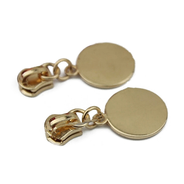 PandaHall #5 Alloy Zipper Puller, for Garment Bag Accessories, Round, Light Gold, 4.8x2.4cm Alloy
PandaHall #5 Alloy Zipper Puller, for Garment Bag Accessories, Round, Light Gold, 4.8x2.4cm Alloy