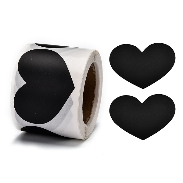 PandaHall Self-Adhesive Kraft Paper Gift Tag Stickers, Adhesive Labels, Heart, Black, Heart: 41x60mm, 150pcs/roll Paper Heart Black
PandaHall Self-Adhesive Kraft Paper Gift Tag Stickers, Adhesive Labels, Heart, Black, Heart: 41x60mm, 150pcs/roll Paper Heart Black