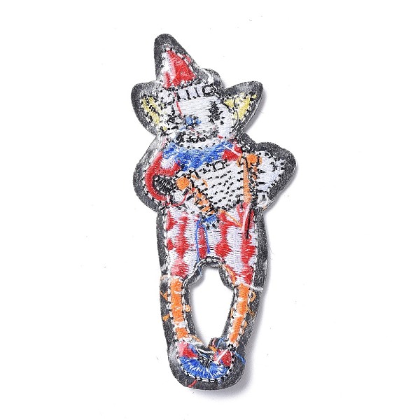 PandaHall Computerized Embroidery Cloth Iron on/Sew on Patches, Costume Accessories, Appliques, for Backpacks, Clothes, Clown, Mixed Color..., Multicolor
PandaHall Computerized Embroidery Cloth Iron on/Sew on Patches, Costume Accessories, Appliques, for Backpacks, Clothes, Clown, Mixed Color..., Multicolor