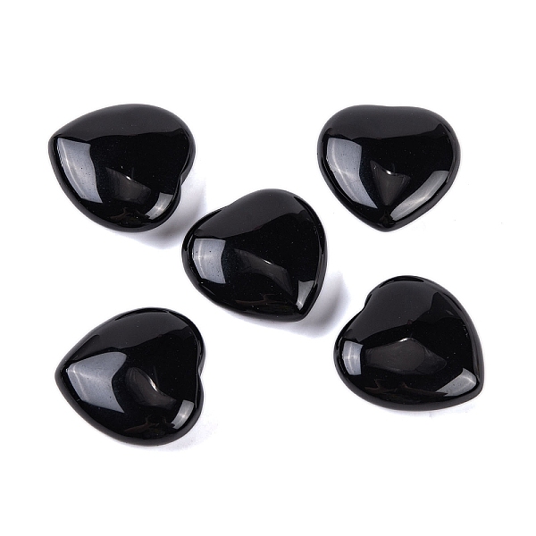 PandaHall Natural Obsidian Healing Stones, Heart Love Stones, Pocket Palm Stones for Reiki Ealancing, 30x30x11.5~12.5mm Obsidian Heart
PandaHall Natural Obsidian Healing Stones, Heart Love Stones, Pocket Palm Stones for Reiki Ealancing, 30x30x11.5~12.5mm Obsidian Heart