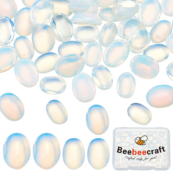 PandaHall Beebeecraft 60Pcs 2 Styles Opalite Cabochons, Oval, 7~8x5~5x2.5~3mm, 30pcs/style Opalite Oval
PandaHall Beebeecraft 60Pcs 2 Styles Opalite Cabochons, Oval, 7~8x5~5x2.5~3mm, 30pcs/style Opalite Oval
