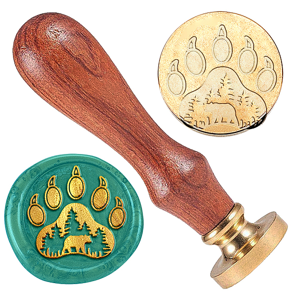 PandaHall Wax Seal Stamp Set, 1Pc Golden Tone Sealing Wax Stamp Solid Brass Head, with 1Pc Wood Handle, for Envelopes Invitations, Gift Card...
PandaHall Wax Seal Stamp Set, 1Pc Golden Tone Sealing Wax Stamp Solid Brass Head, with 1Pc Wood Handle, for Envelopes Invitations, Gift Card...