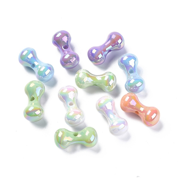 PandaHall UV Plating Acrylic Beads, Bone, Mixed Color, 14.5x30x14.5mm, Hole: 3.4mm Acrylic Others Multicolor
PandaHall UV Plating Acrylic Beads, Bone, Mixed Color, 14.5x30x14.5mm, Hole: 3.4mm Acrylic Others Multicolor