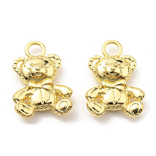 PandaHall Rack Plating Alloy Pendants, Bear Charms, Long-Lasting Plated, Lead Free & Cadmium Free, Golden, 21x15x6mm, Hole: 3.2mm Alloy Bear
PandaHall Rack Plating Alloy Pendants, Bear Charms, Long-Lasting Plated, Lead Free & Cadmium Free, Golden, 21x15x6mm, Hole: 3.2mm Alloy Bear