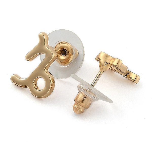 PandaHall 12 Constellation/Zodiac Sign Alloy Stud Earrings, with Ear Nuts, Golden, Capricorn, 8x13x1.5mm, Pin: 0.6mm Alloy Capricorn
PandaHall 12 Constellation/Zodiac Sign Alloy Stud Earrings, with Ear Nuts, Golden, Capricorn, 8x13x1.5mm, Pin: 0.6mm Alloy Capricorn