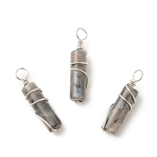 PandaHall Natural Larvikite Pendants, with Platinum Plated Eco-Friendly Brass Wire Wrapped, Column, 19.5~20x5~5.5mm, Hole: 2.4~2.7mm...
PandaHall Natural Larvikite Pendants, with Platinum Plated Eco-Friendly Brass Wire Wrapped, Column, 19.5~20x5~5.5mm, Hole: 2.4~2.7mm...