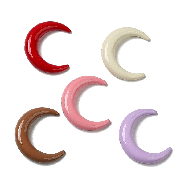 PandaHall Opaque Baking Paint Acrylic Beads, Moon, Mixed Color, 45.5x39x10mm, Hole: 3mm Acrylic Moon Multicolor
PandaHall Opaque Baking Paint Acrylic Beads, Moon, Mixed Color, 45.5x39x10mm, Hole: 3mm Acrylic Moon Multicolor