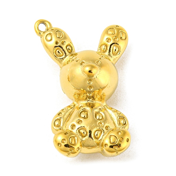 PandaHall 304 Stainless Steel Pendants, Rabbit Charms, Real 14K Gold Plated, 23x14x8.8mm, Hole: 1mm 304 Stainless Steel Rabbit
PandaHall 304 Stainless Steel Pendants, Rabbit Charms, Real 14K Gold Plated, 23x14x8.8mm, Hole: 1mm 304 Stainless Steel Rabbit